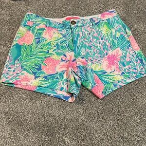 Lilly Pulitzer Callahan Knit‎ Short Swizzle In Print size 4
